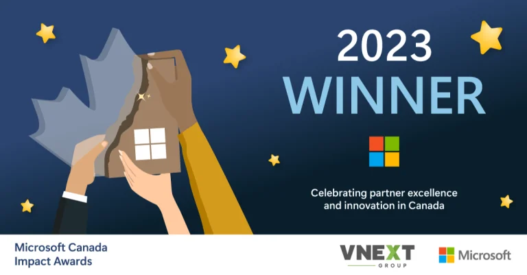 VNEXT Wins Impact Awards 2023 (Healthcare category)